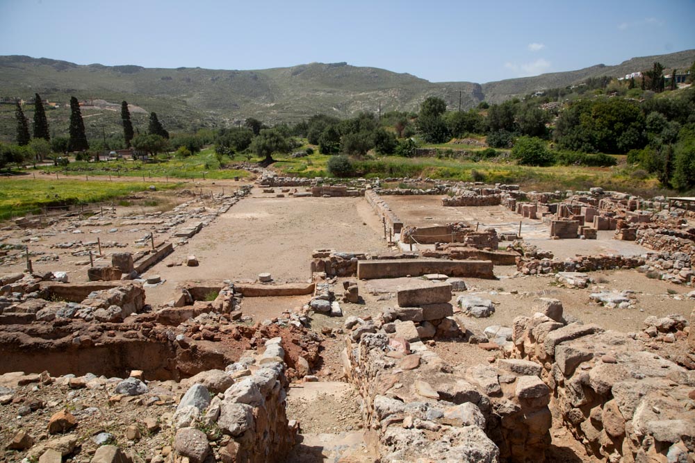 Greece, Crete, Kato Zakros - Minoan Palace
