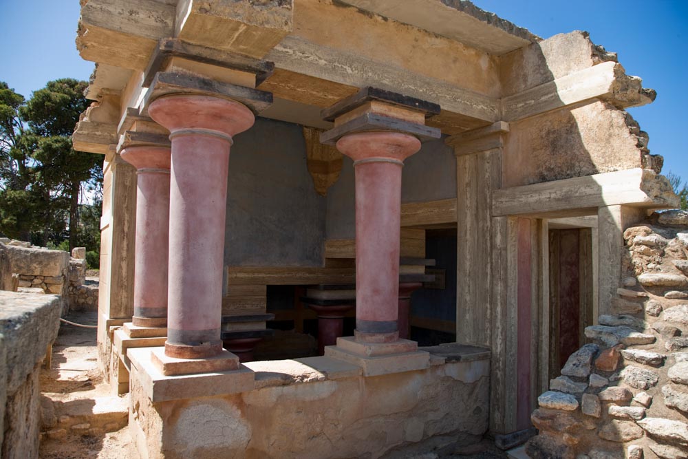 Greece, Crete, Knossos - Minoan North Lustral Basin