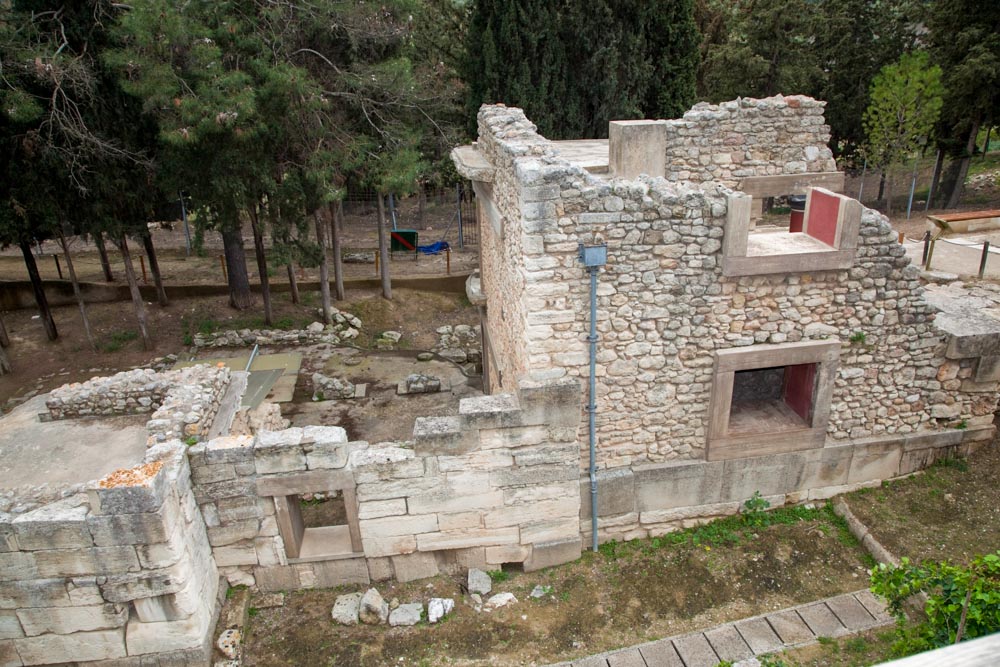 Greece, Crete, Knossos - Minoan south house