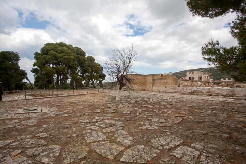 Greece, Crete, Knossos - Minoan west court
