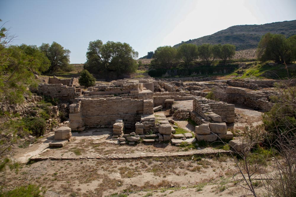 Greece, Crete, Kommos - Bronze Age setllement ׂ
