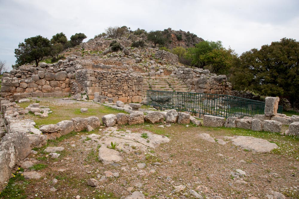 Greece, Crete, Lato Greek city - Agora