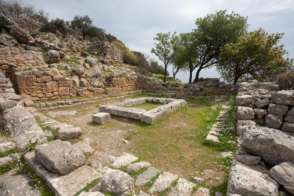 Greece, Crete, Lato Greek city - Prytaneion