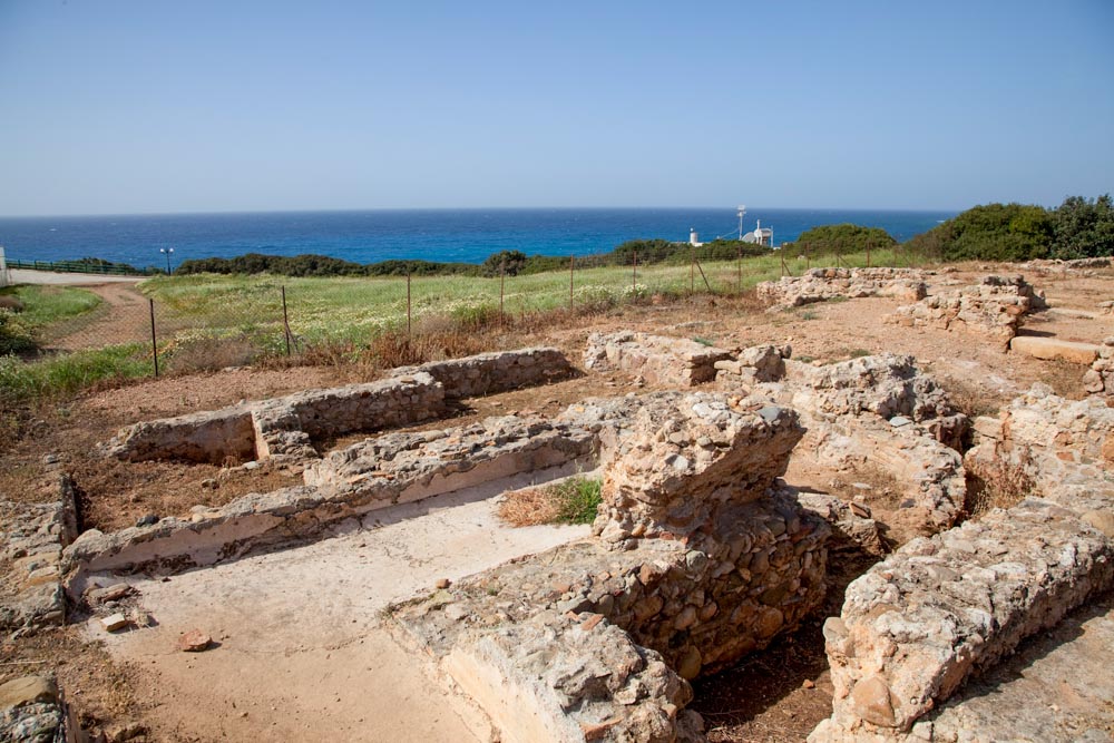 Greece, Crete, Makrygialos Roman villa