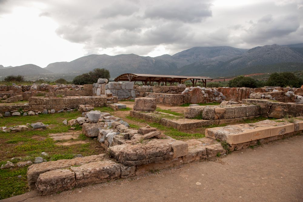 Greece, Crete, Malia Minoan palace - Anterooms