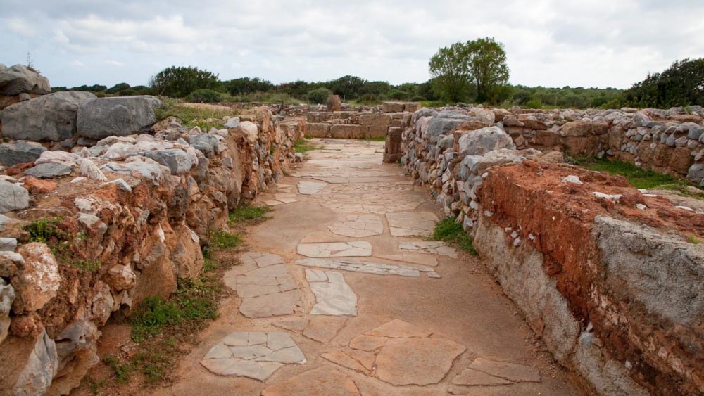 Greece, Crete, Malia Minoan palace - store rooms