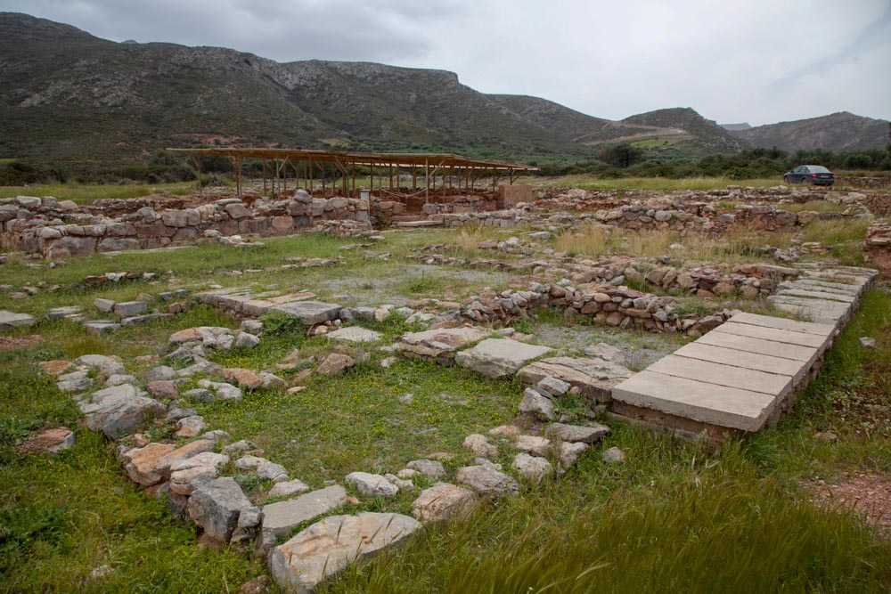 Greece, Crete, Palaikastro -Minoan Site