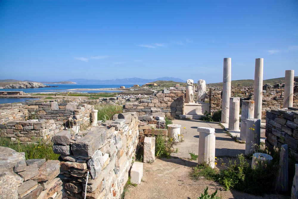 Greece, Delos Island, House of Cleopatra