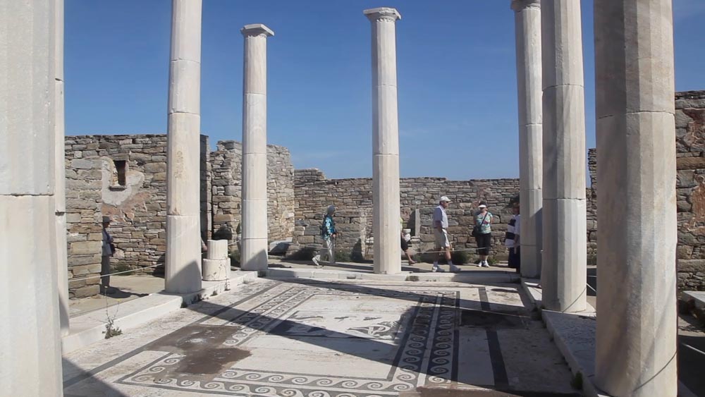 Greece, Delos Island, House of Dionysus