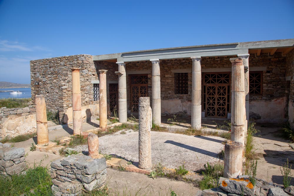 Greece, Delos Island, House of the Masks