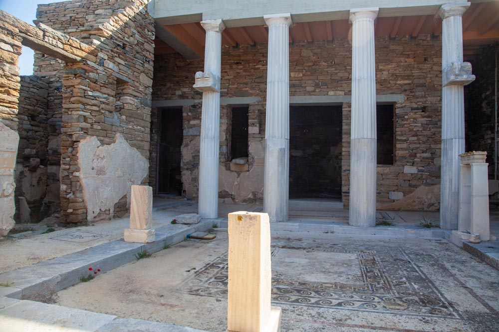 Greece, Delos Island, House of the Trident