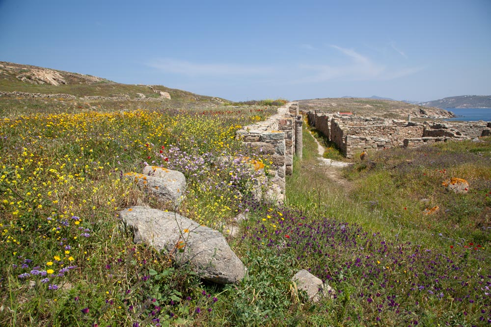 Greece, Delos Island, Stadium quarter