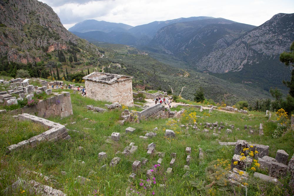 Greece, Delphi, Asklepieion