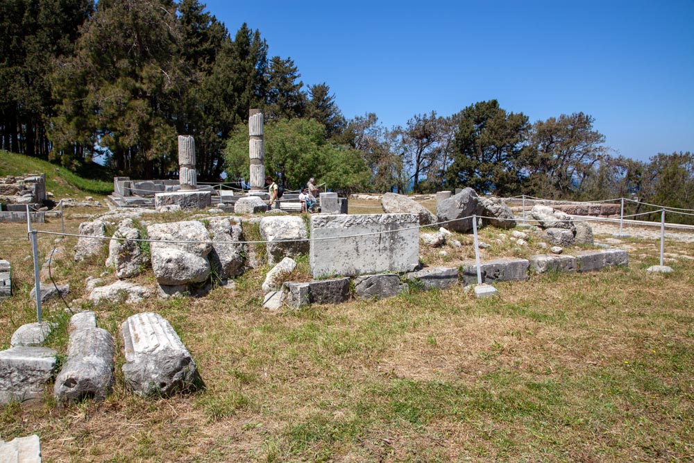 Greece, Kos Island, Asklepieion - Altar
