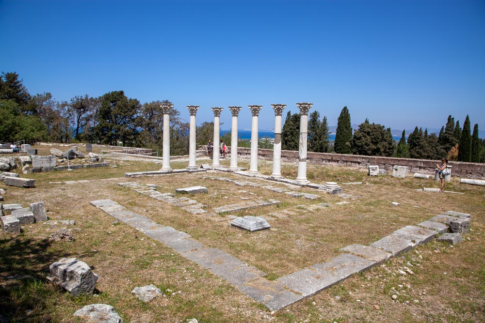 Greece, Kos Island, Asklepieion - Temple of Asklepios II Corinthian