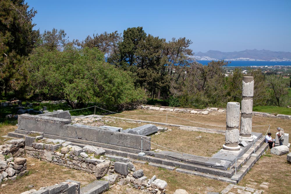 Greece, Kos Island, Asklepieion - Temple of Asklepios II Ionic
