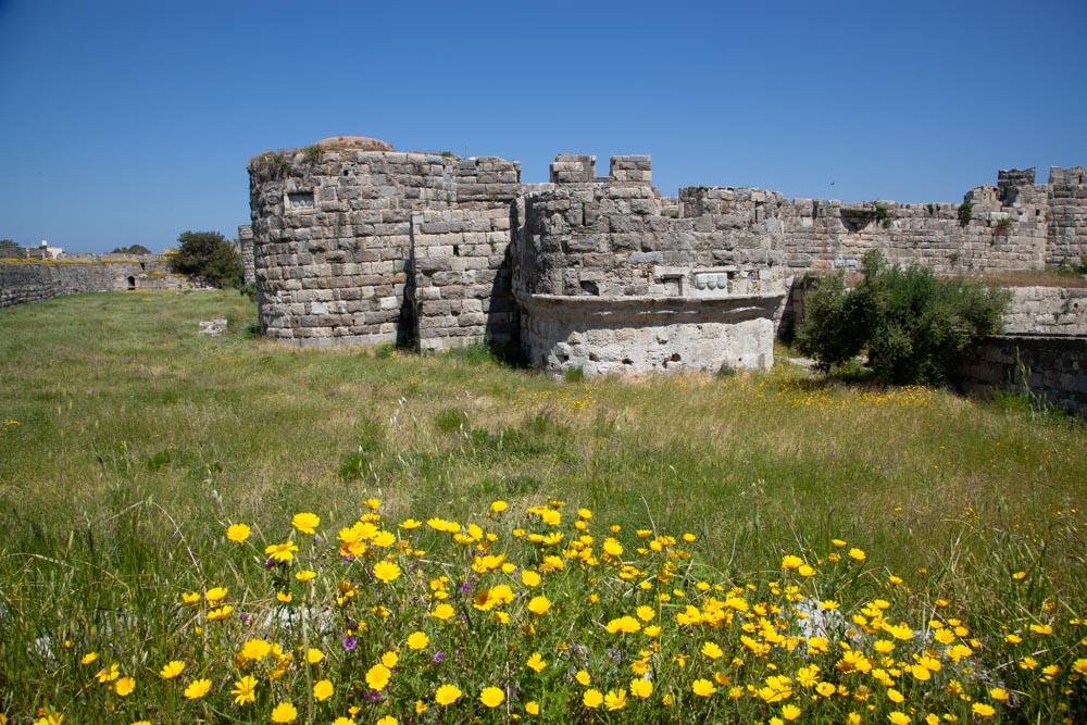 Greece, Kos Island, Castle of the Kights of Saint John (Neratzia)