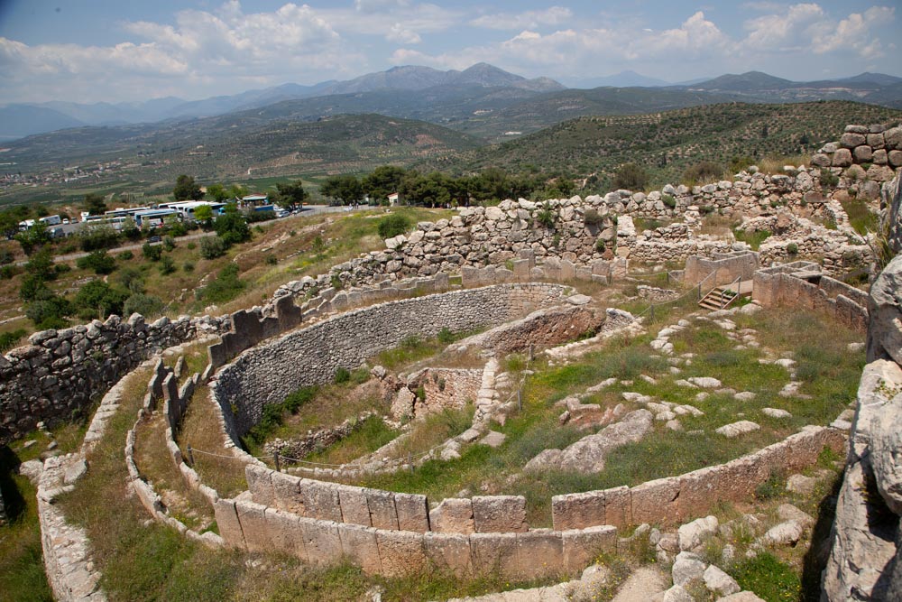 Greece, Mycenae Ancient City, Grave Circle A