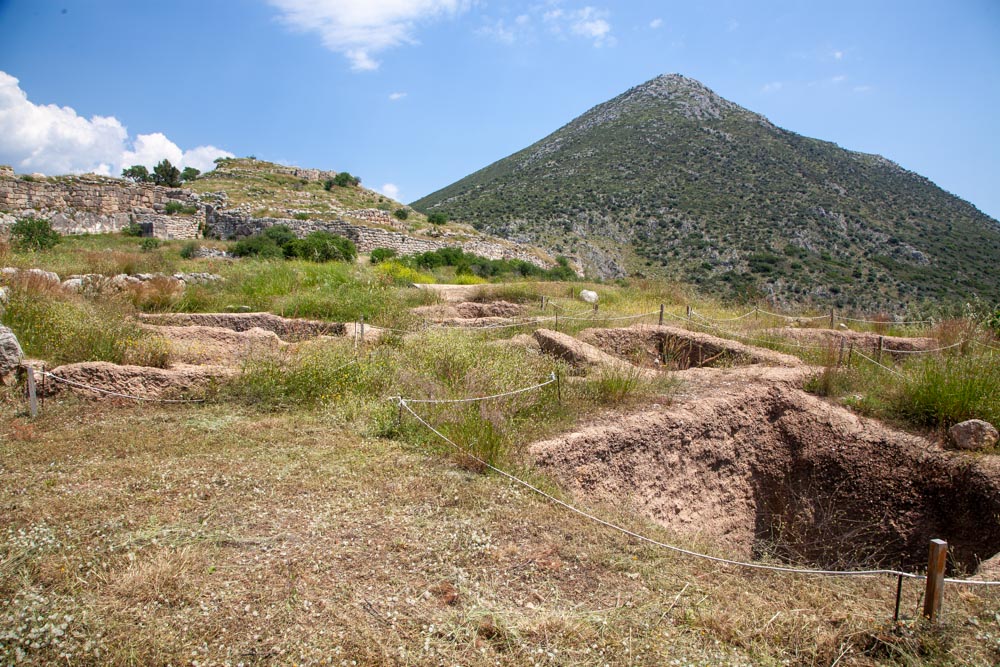 Greece, Mycenae Ancient City, Grave Circle B