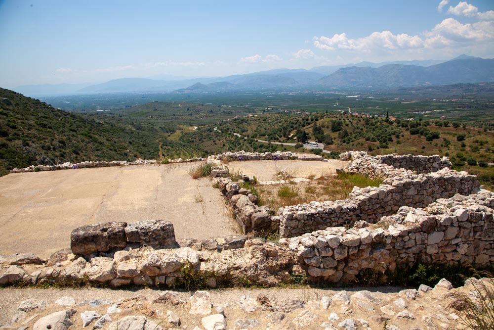 Greece, Mycenae Ancient City, Palace