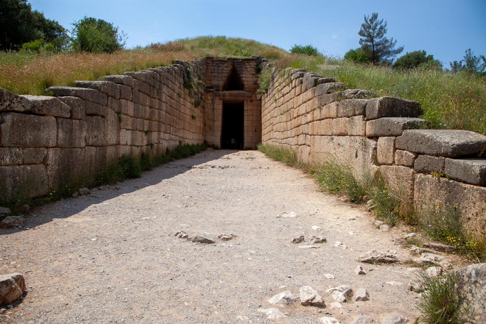 Greece, Mycenae Ancient City, Tholos Tombs ׂׂ