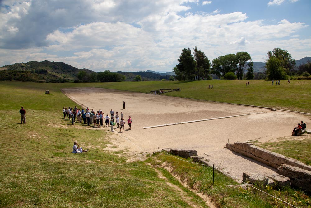 Greece, Olympia, Greek Stadium