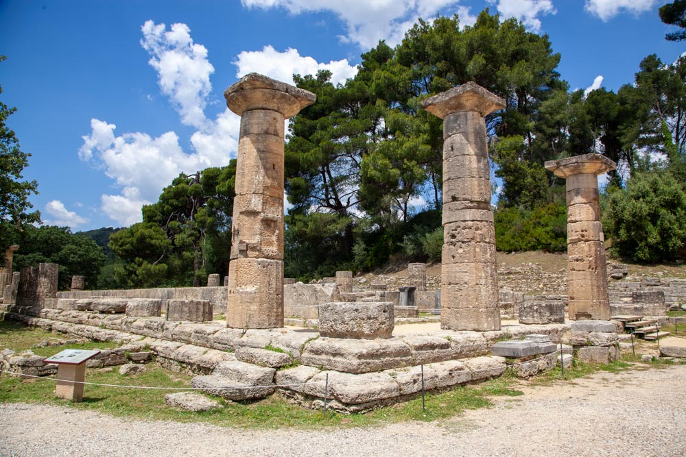 Greece, Olympia, Temple of Hera