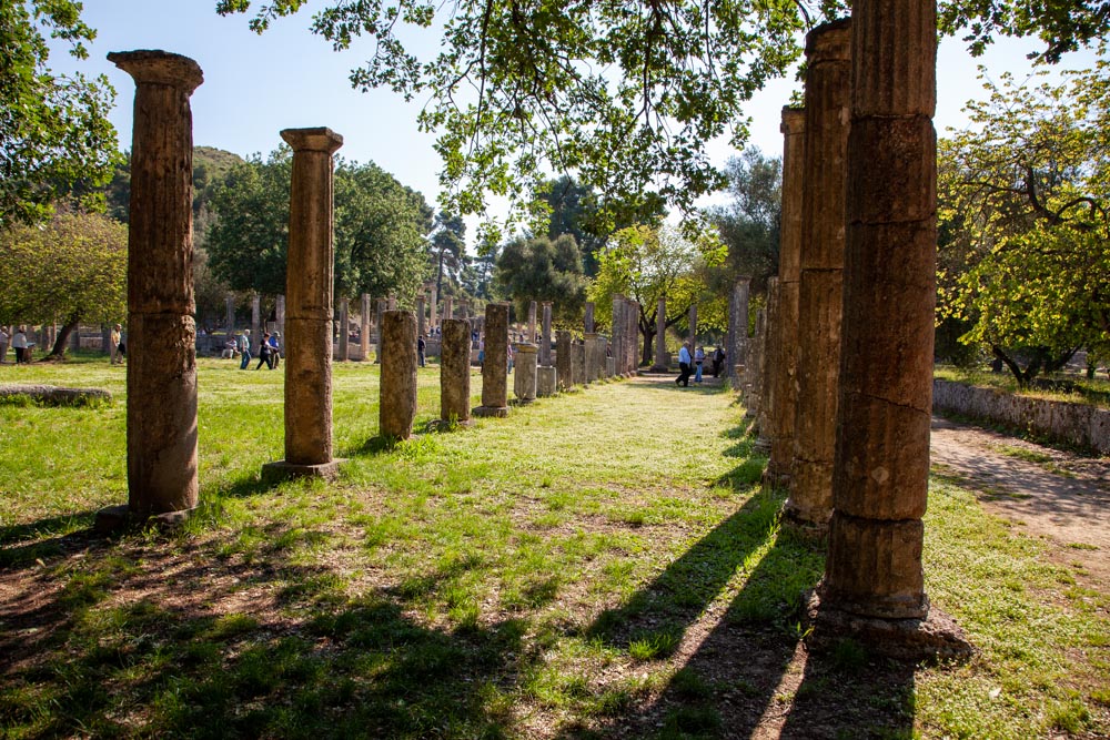Greece, Olympia, view