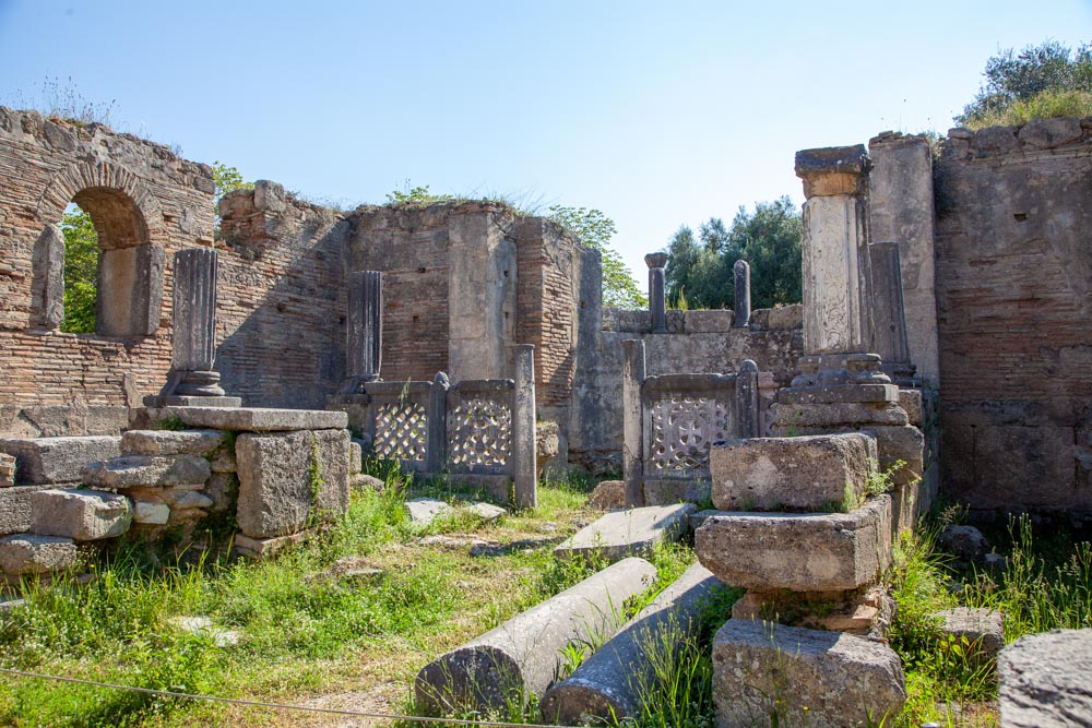 Greece, Olympia, Workshop of Phidias -Early Chirstian basilica