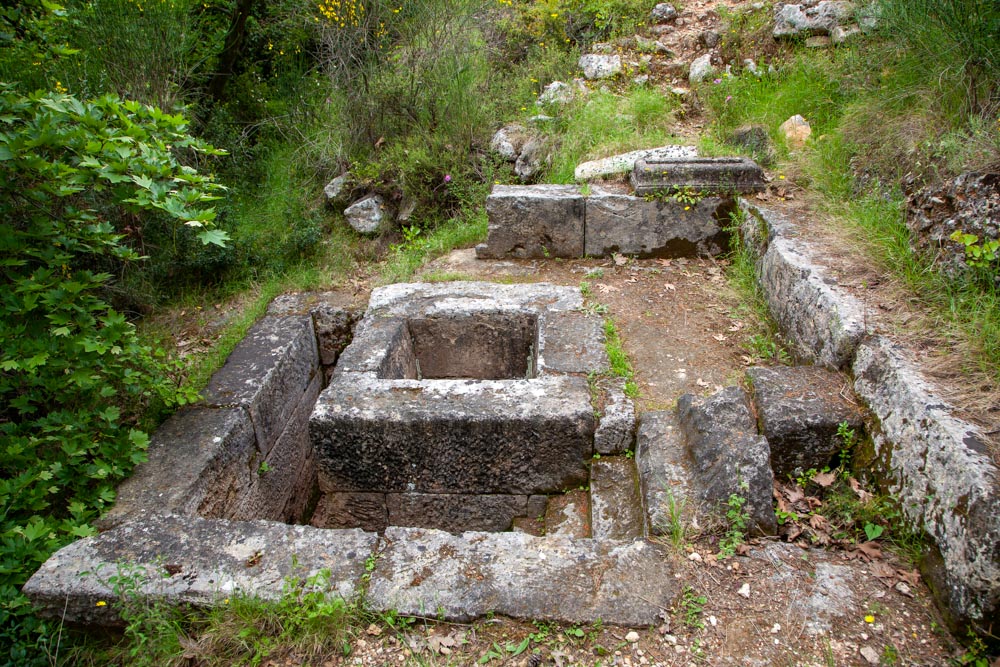 Greece, Oropos - Clepsydra (Water Clock)