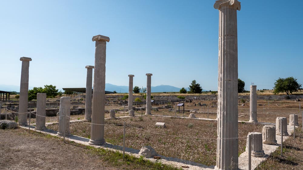 Greece, Pella view
