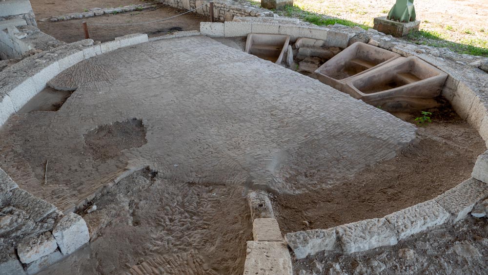 Greece, Pella, Pottery workshop