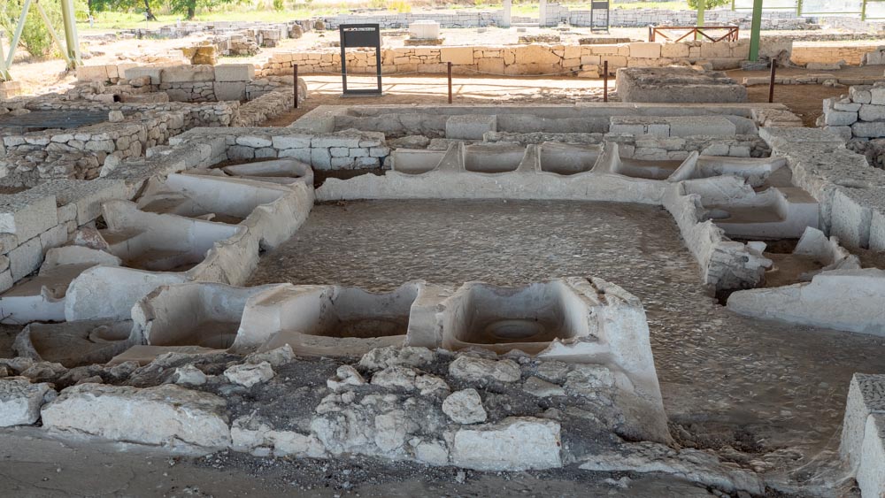 Greece, Pella, Public Baths