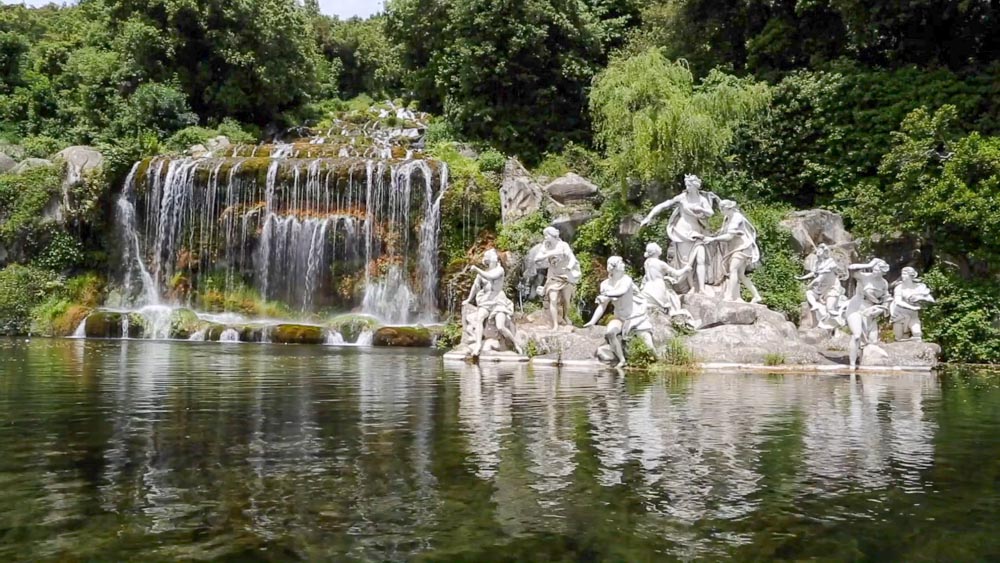 Italy, Caserta Palace - Gardens