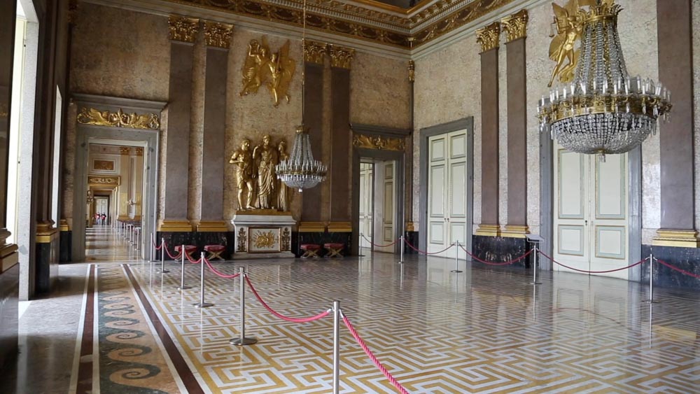 Italy, Caserta Palace - Room of Astraea