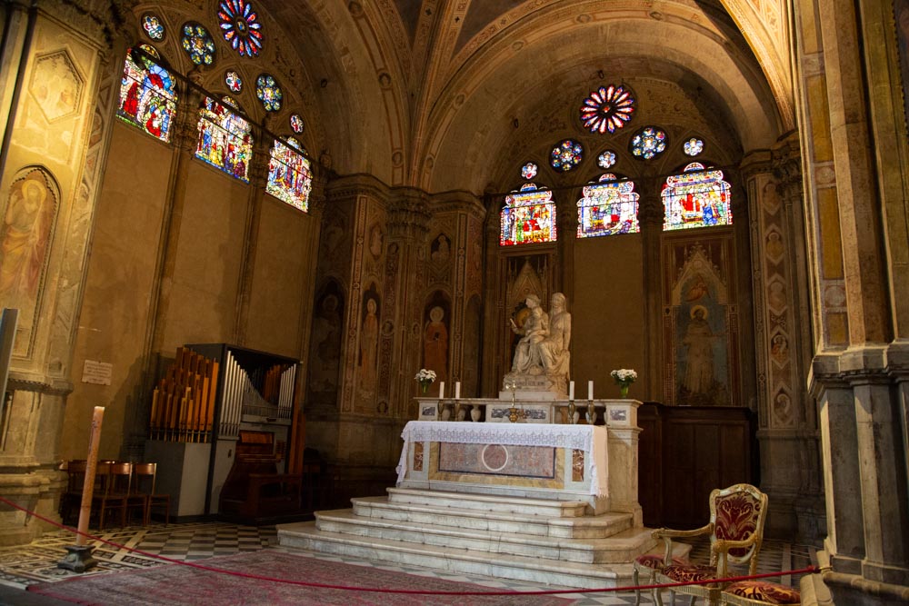 Italy, Florence - Orsanmichele church - statues