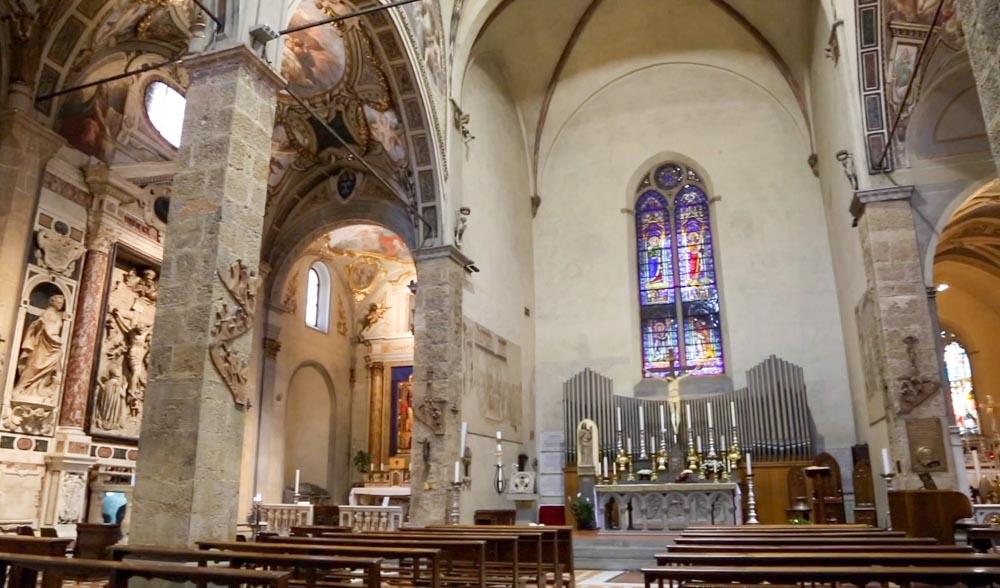Italy, Florence, Santa Maria Maggiore church - nave