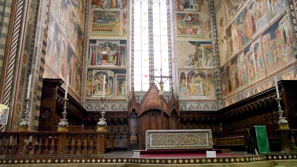 Italy, Orvieto Cathedral - apse