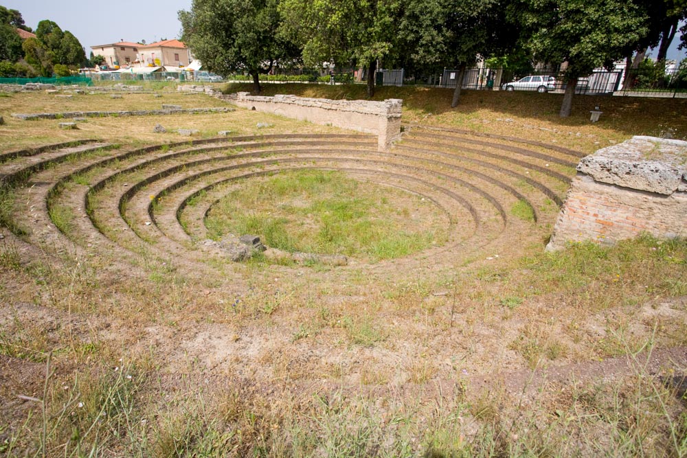 Italy, Paestum - Ekklesiasterion