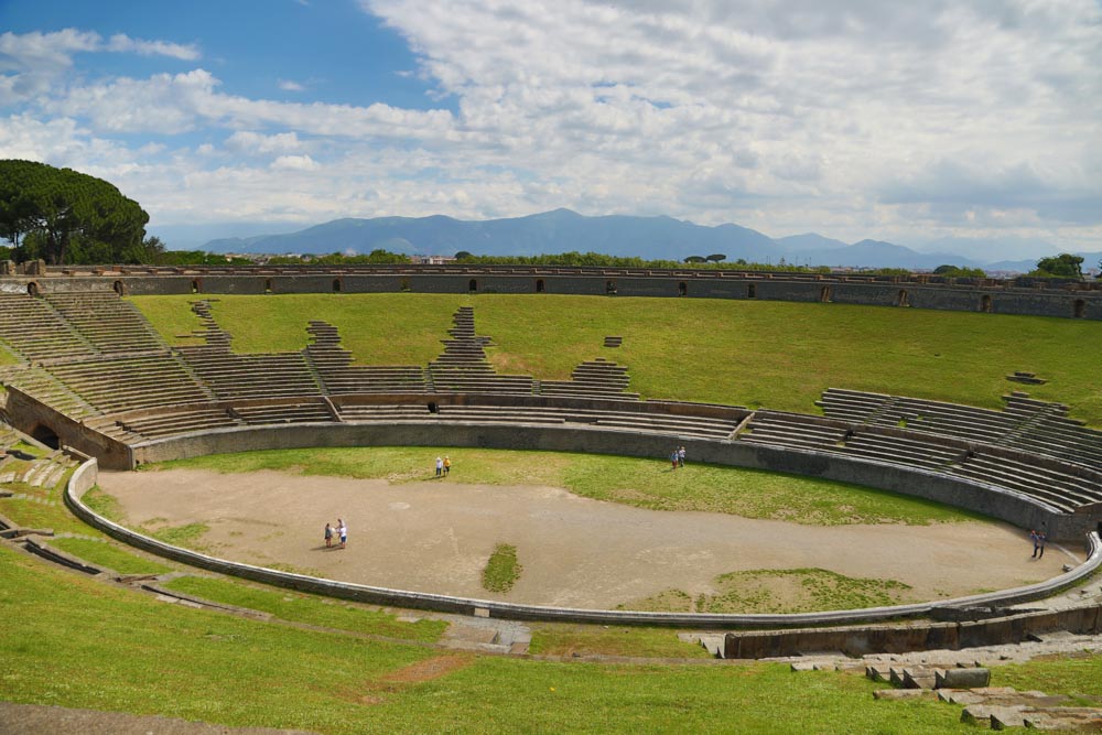 Italy, Pompeii, Amphitheatre