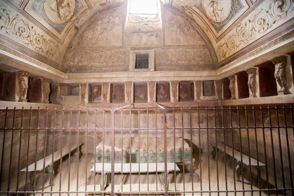 Italy, Pompeii, Forum's Baths