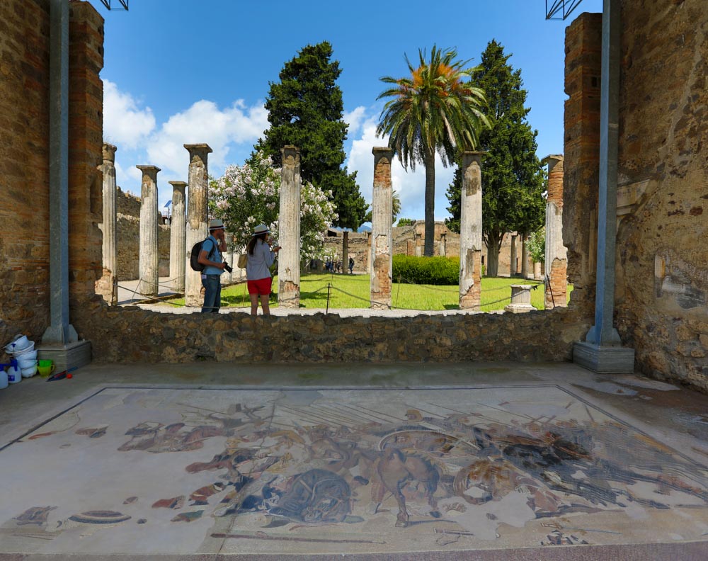 Italy, Pompeii, House of the Faun