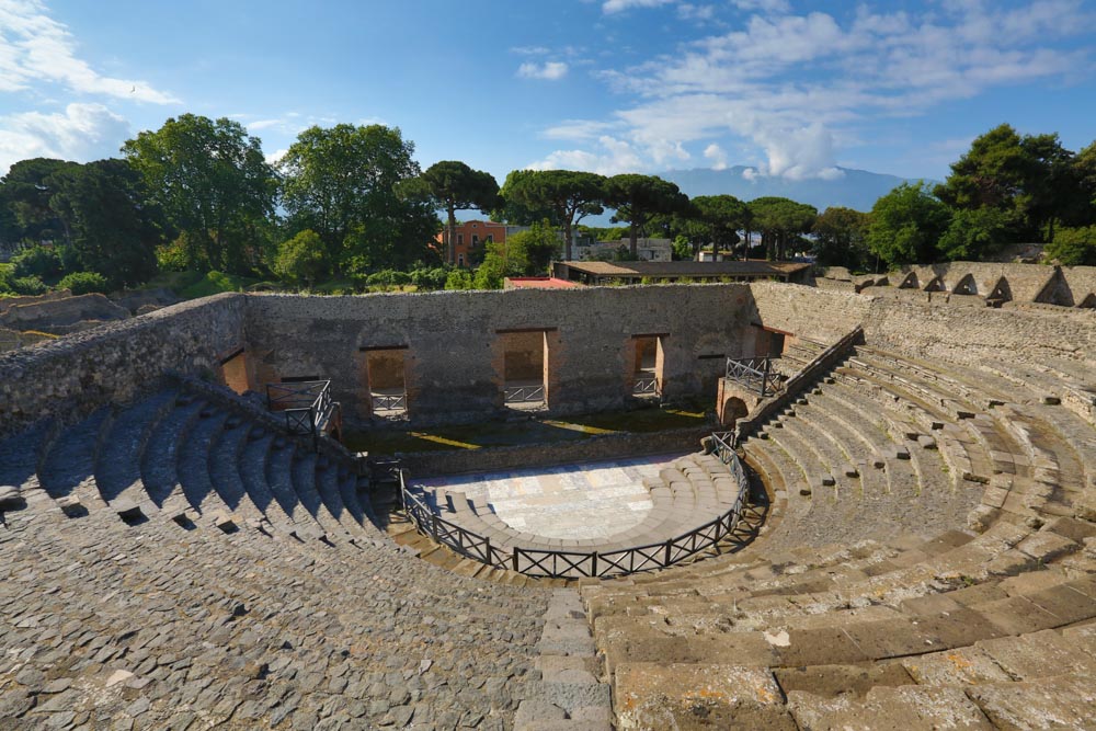 Italy, Pompeii, Odeon