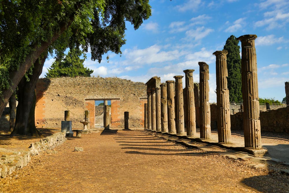 Italy, Pompeii, Triangular Forum