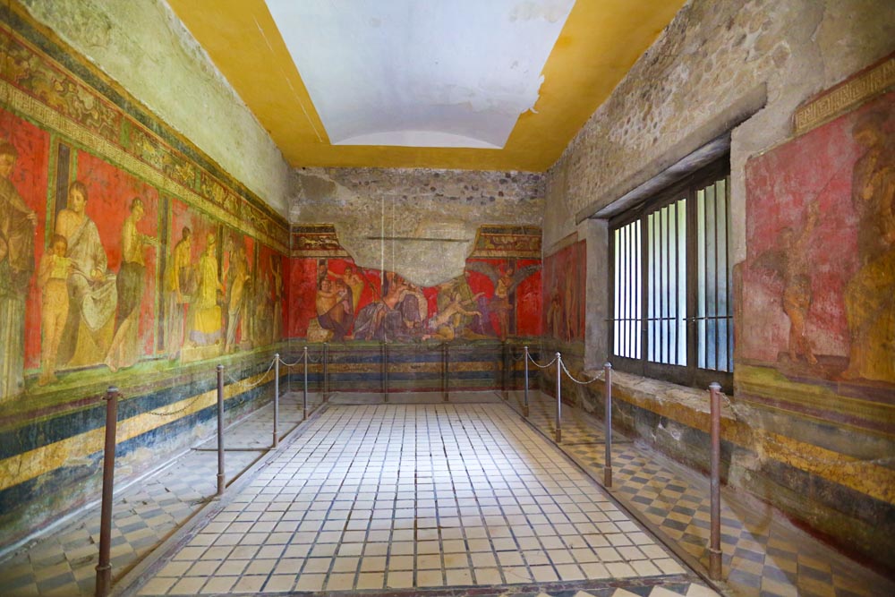 Italy, Pompeii, Villa of the Mysteries