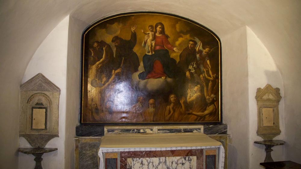 Italy, Rome - Capuchin Crypt - Chapel of Mask