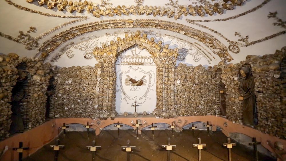 Italy, Rome - Capuchin Crypt - Crypt of shine bones and thigh bones - Santa Maria della Concezione