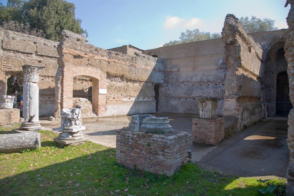 Italy, Tivoli - Hadrian's Villa - Imperial palace
