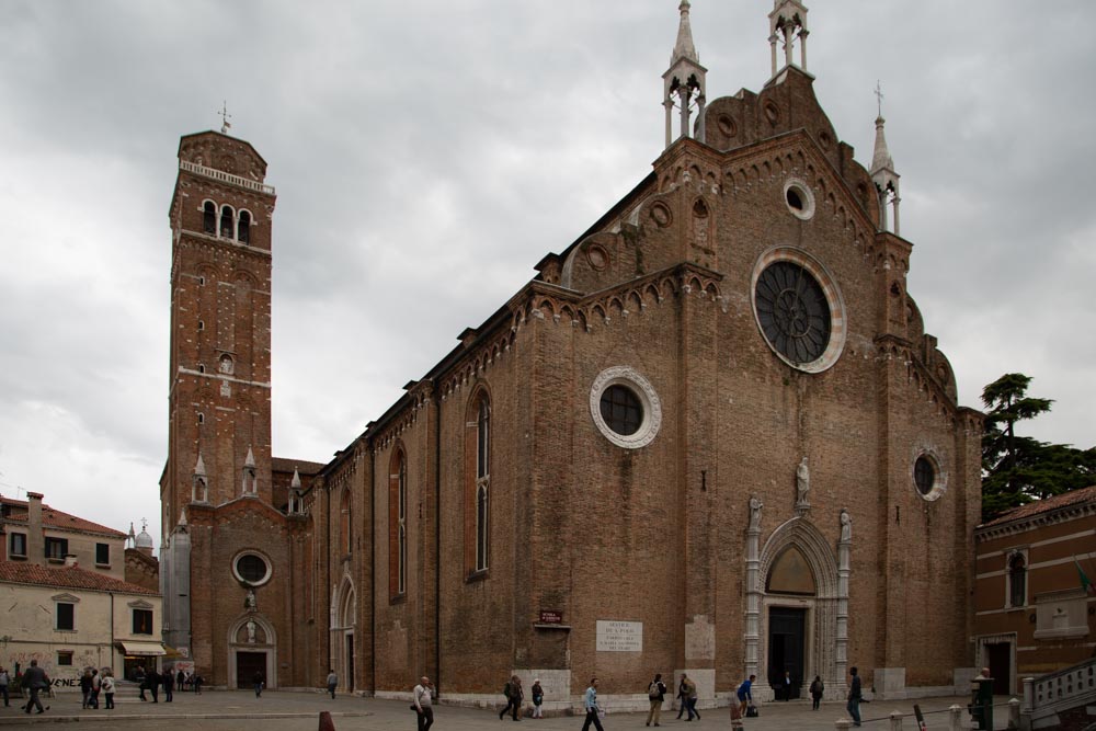 Italy, Venice - Basilica Santa Maria Gloriosa dei Frari