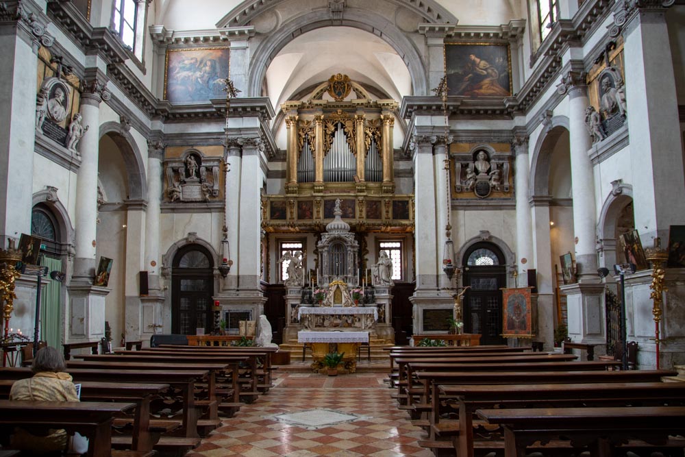 Italy, Venice - Santa Maria Zobenigo church